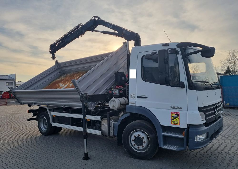 Mercedes-Benz Atego 1524 - Φορτηγό ανατρεπόμενο: φωτογραφία 2 Mercedes-Benz Atego 1524 - Φορτηγό ανατρεπόμενο: φωτογραφία 2