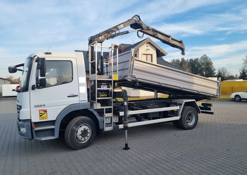 Mercedes-Benz Atego 1524 - Φορτηγό ανατρεπόμενο: φωτογραφία 1 Mercedes-Benz Atego 1524 - Φορτηγό ανατρεπόμενο: φωτογραφία 1