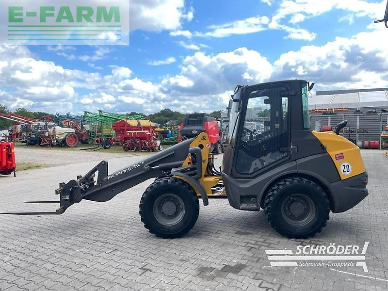 Ahlmann ax 850 highlift - Μίνι εκσκαφέας: φωτογραφία 4 Ahlmann ax 850 highlift - Μίνι εκσκαφέας: φωτογραφία 4