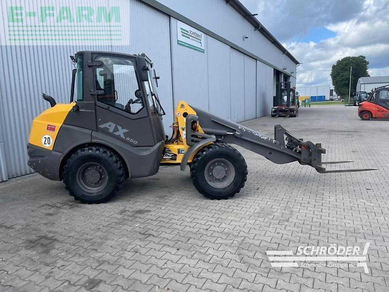 Ahlmann ax 850 highlift - Μίνι εκσκαφέας: φωτογραφία 2 Ahlmann ax 850 highlift - Μίνι εκσκαφέας: φωτογραφία 2
