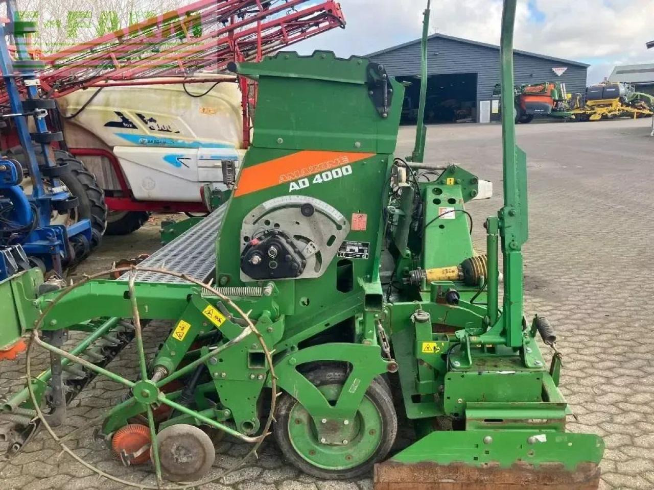 Amazone ad 4000 super - Σπαρτική με σβάρνα: φωτογραφία 3 Amazone ad 4000 super - Σπαρτική με σβάρνα: φωτογραφία 3