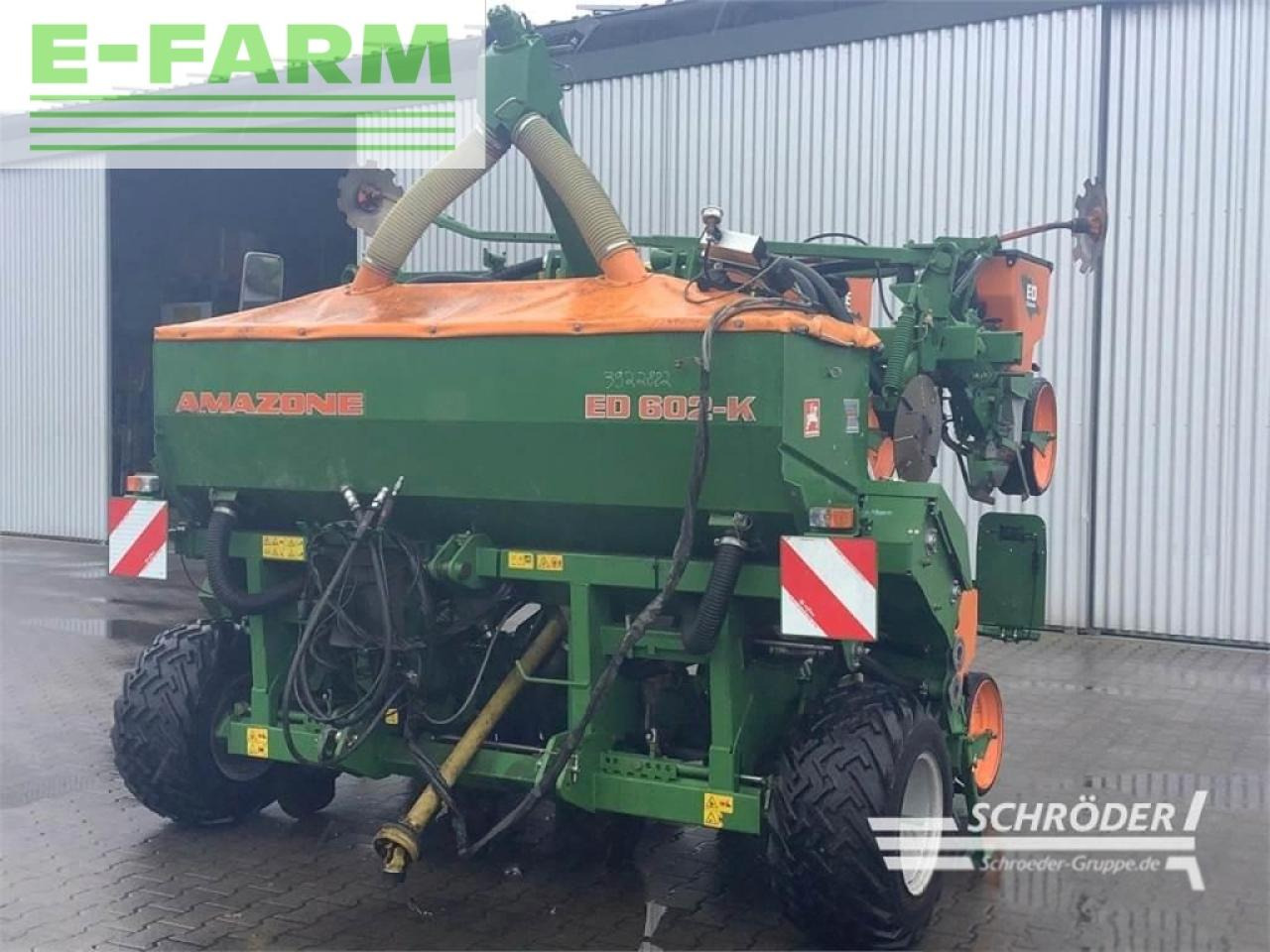 Amazone ed 602-k profi - Σπαρτική μηχανή ακριβείας: φωτογραφία 2 Amazone ed 602-k profi - Σπαρτική μηχανή ακριβείας: φωτογραφία 2