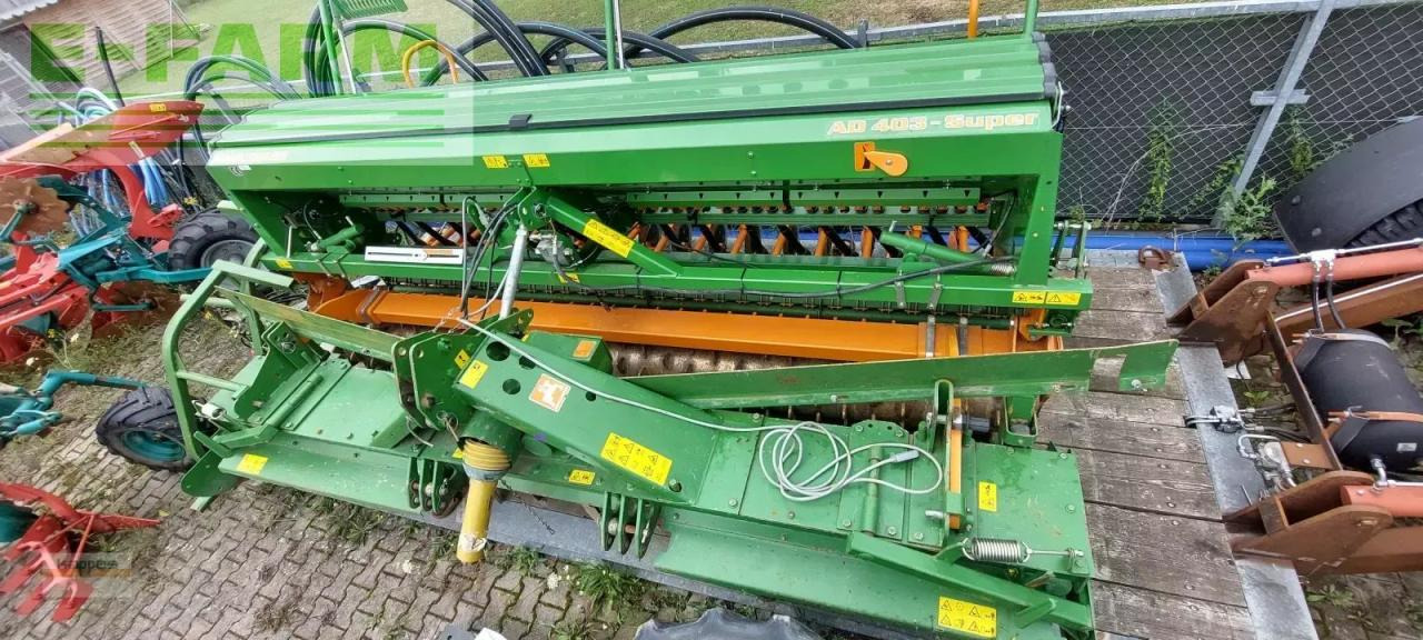 Amazone ke 403 + ad 403 - Σπαρτική με σβάρνα: φωτογραφία 1 Amazone ke 403 + ad 403 - Σπαρτική με σβάρνα: φωτογραφία 1
