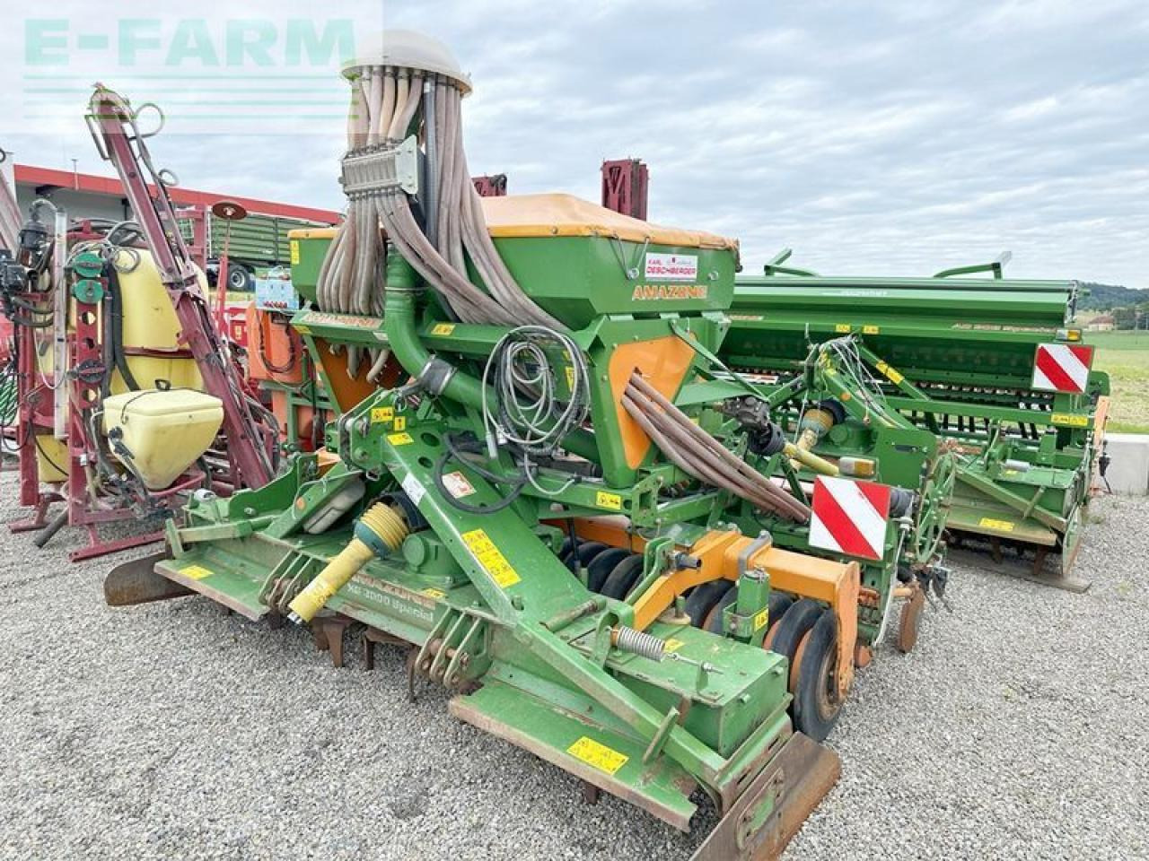Amazone kg 3000 / ad-p 303 säkombination pneum. - Σπαρτική με σβάρνα: φωτογραφία 1 Amazone kg 3000 / ad-p 303 säkombination pneum. - Σπαρτική με σβάρνα: φωτογραφία 1
