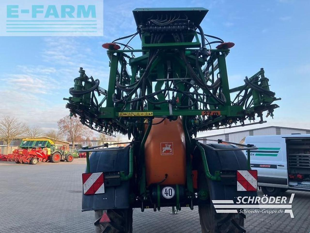 Συρόμενο ψεκαστικό Amazone ux 3200 | 27 meter: φωτογραφία 7