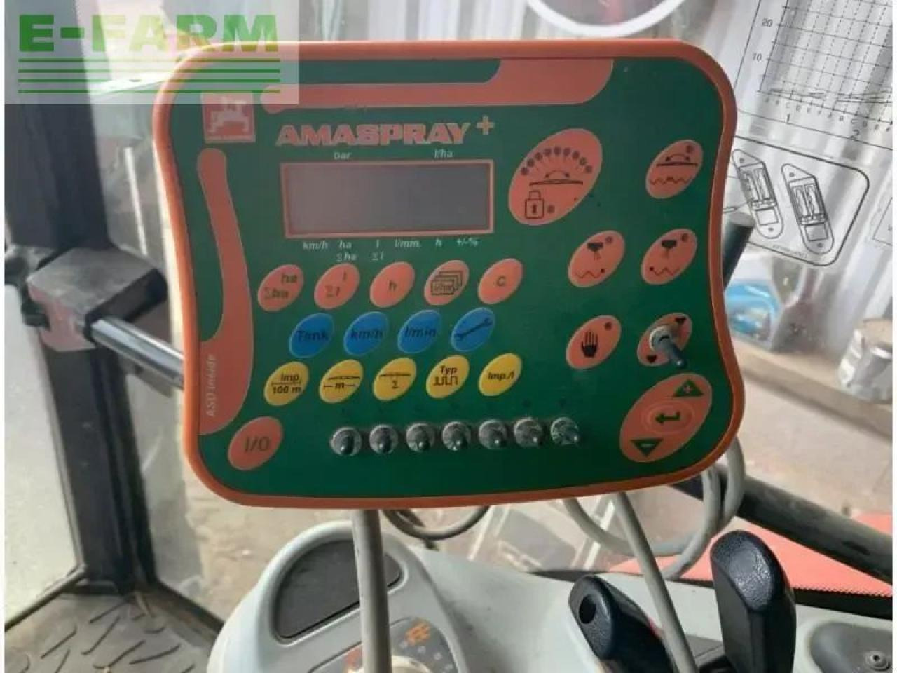 Συρόμενο ψεκαστικό Amazone ux 3200: φωτογραφία 7