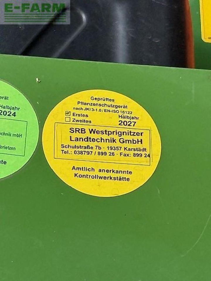 Συρόμενο ψεκαστικό Amazone ux 5200 super: φωτογραφία 6