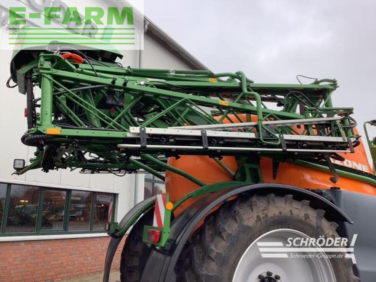 Συρόμενο ψεκαστικό Amazone ux 5201 super: φωτογραφία 7