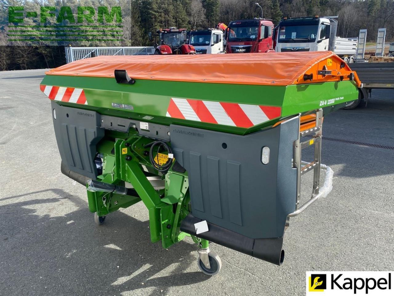 Amazone za-v 2200 profis troic wiegestreuer - Λιπασματοδιανομέας: φωτογραφία 4 Amazone za-v 2200 profis troic wiegestreuer - Λιπασματοδιανομέας: φωτογραφία 4
