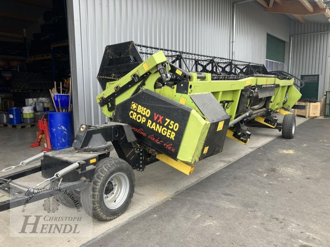 Biso vx 750 crop ranger - Θεριζοαλωνιστική μηχανή - κεφαλή: φωτογραφία 1 Biso vx 750 crop ranger - Θεριζοαλωνιστική μηχανή - κεφαλή: φωτογραφία 1