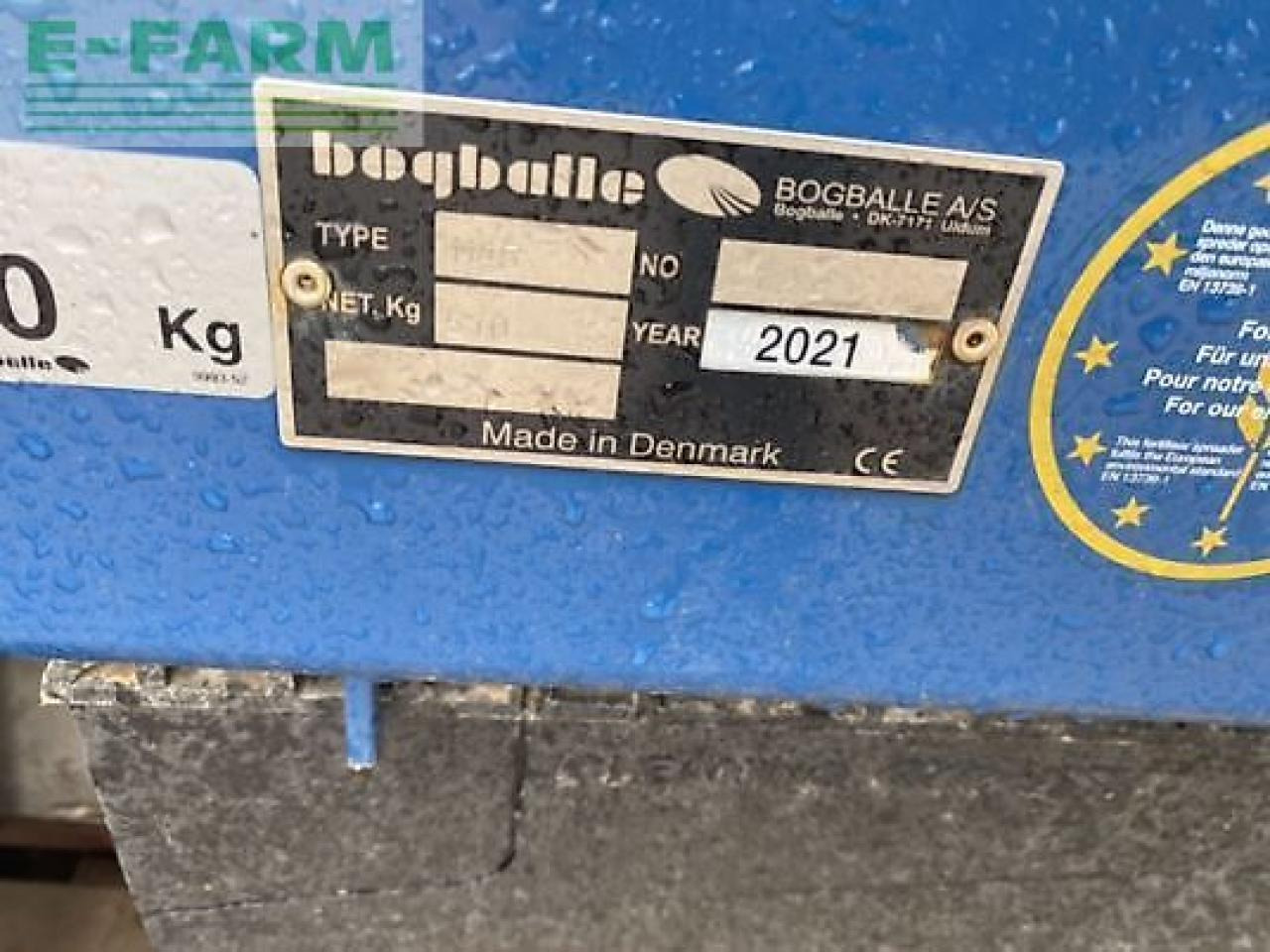 Bogballe m45 - Λιπασματοδιανομέας: φωτογραφία 4 Bogballe m45 - Λιπασματοδιανομέας: φωτογραφία 4