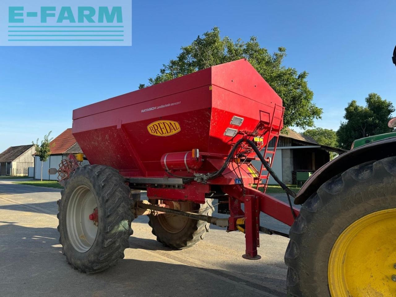 Bredal K105LB - Λιπασματοδιανομέας: φωτογραφία 5 Bredal K105LB - Λιπασματοδιανομέας: φωτογραφία 5