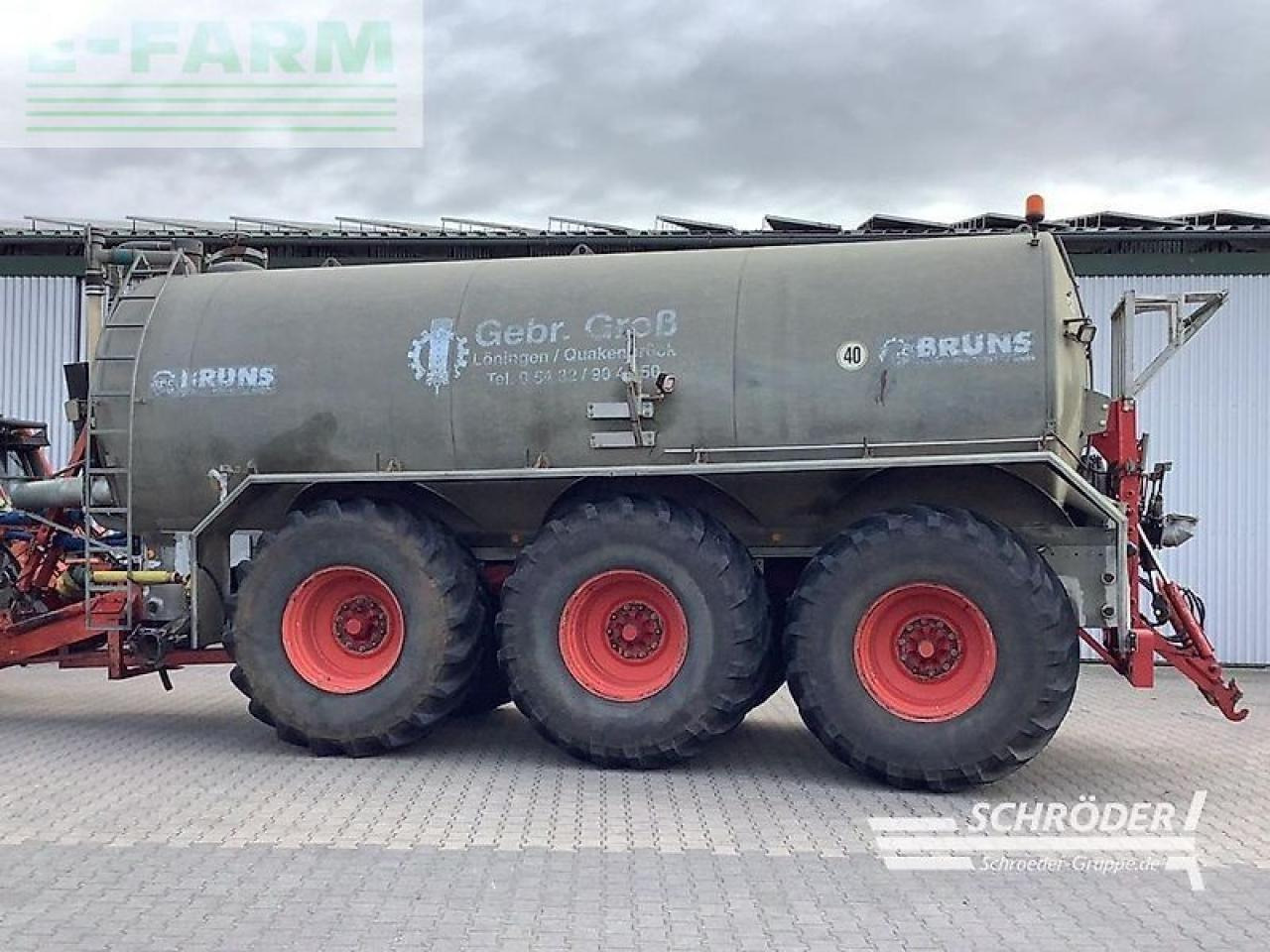Bruns 26000 l - Μηχανηματα λιπάσματα: φωτογραφία 2 Bruns 26000 l - Μηχανηματα λιπάσματα: φωτογραφία 2