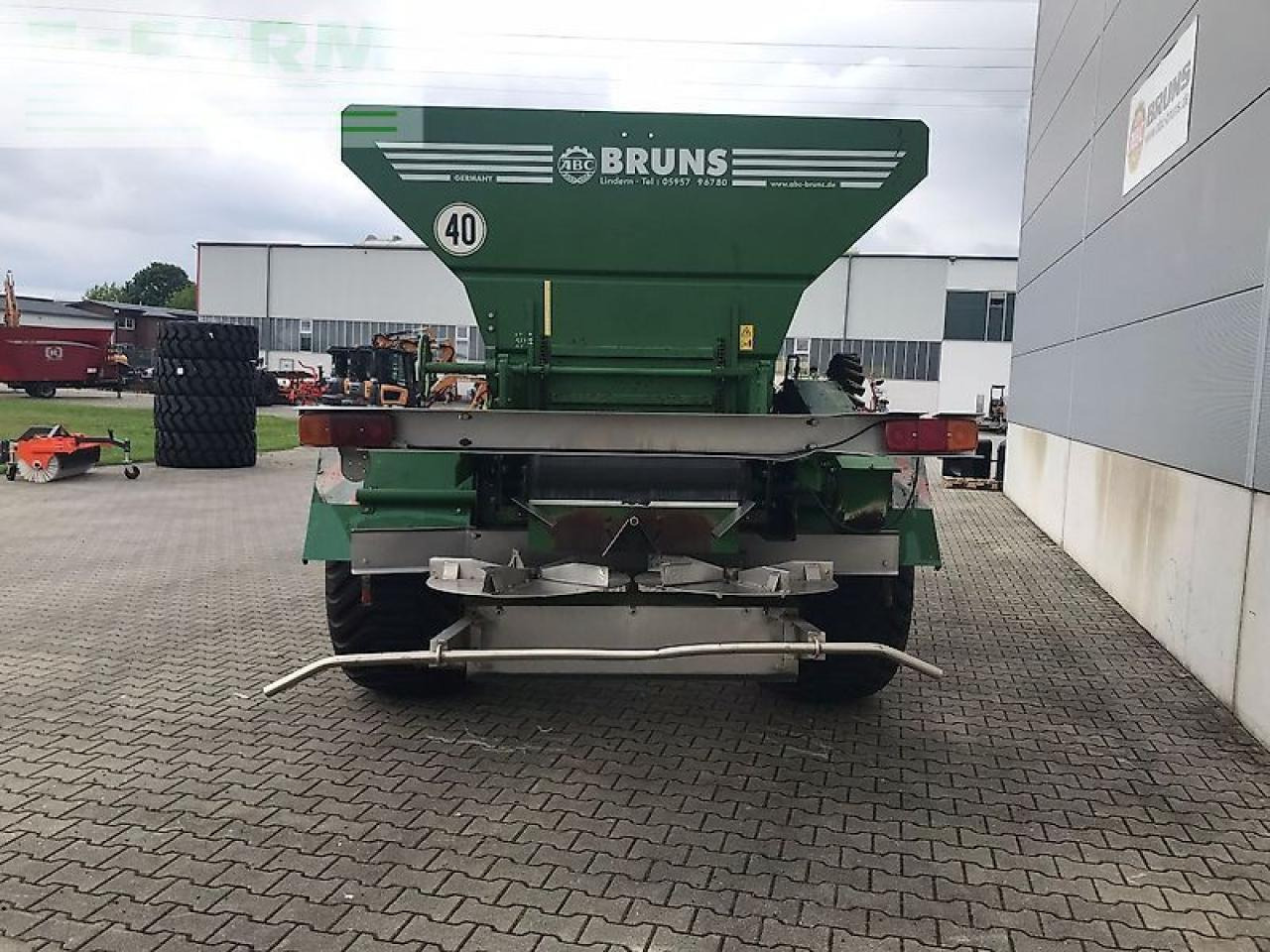 Bruns mba 12000 - Λιπασματοδιανομέας: φωτογραφία 4 Bruns mba 12000 - Λιπασματοδιανομέας: φωτογραφία 4