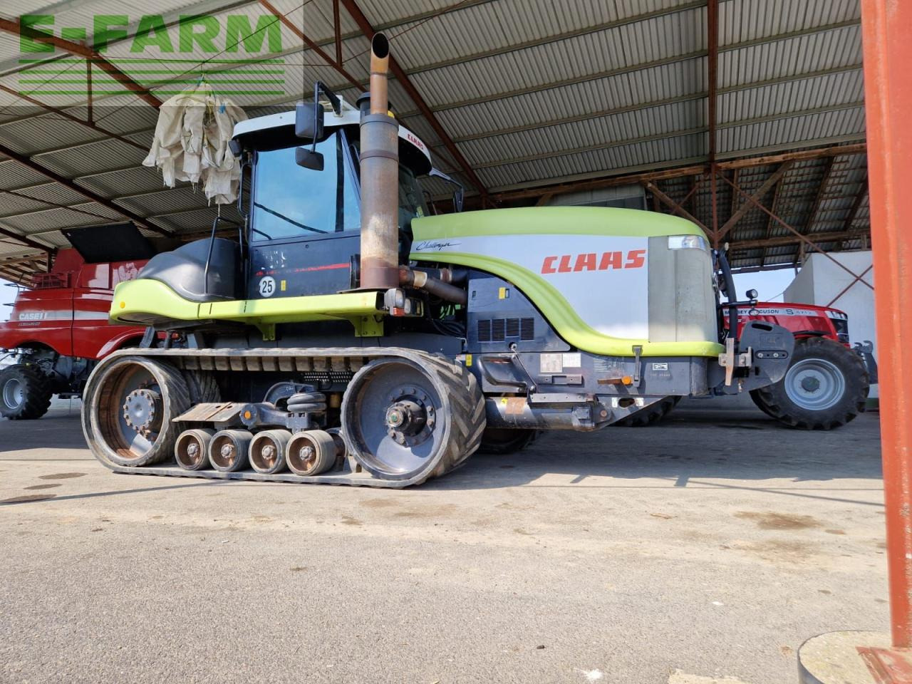 CLAAS Cat Challenger 75E - Ερπυστριοφόρο τρακτέρ: φωτογραφία 1 CLAAS Cat Challenger 75E - Ερπυστριοφόρο τρακτέρ: φωτογραφία 1