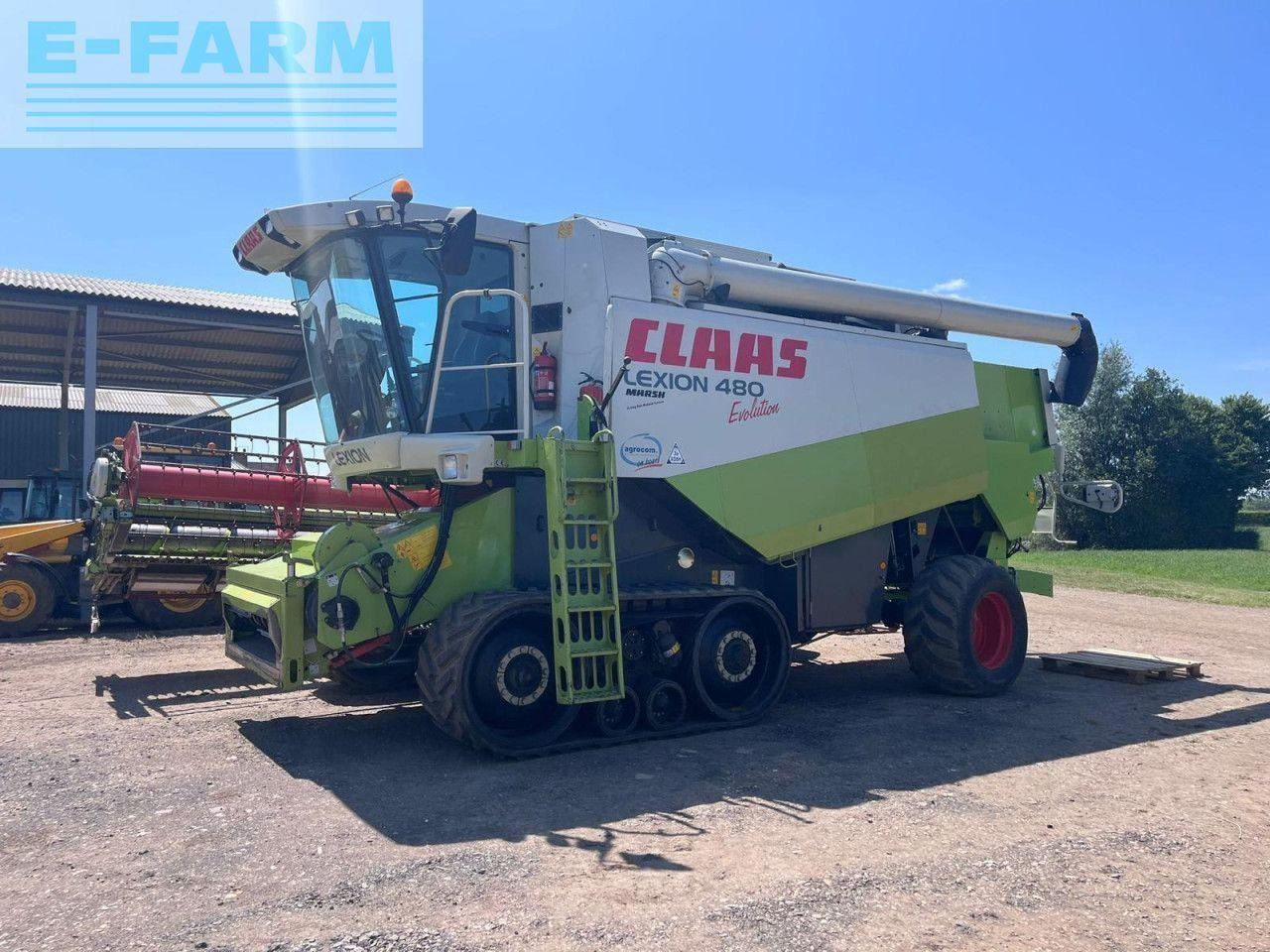 CLAAS LEXION 480 EVOLUTION TT - Θεριζοαλωνιστική μηχανή: φωτογραφία 1 CLAAS LEXION 480 EVOLUTION TT - Θεριζοαλωνιστική μηχανή: φωτογραφία 1