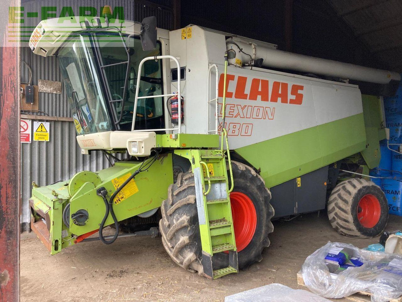 CLAAS LEXION 480 - Θεριζοαλωνιστική μηχανή: φωτογραφία 1 CLAAS LEXION 480 - Θεριζοαλωνιστική μηχανή: φωτογραφία 1