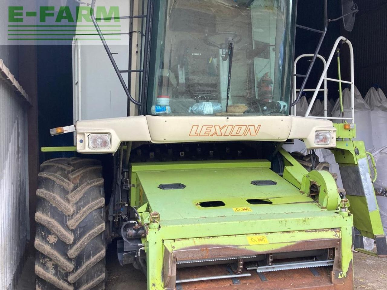 CLAAS LEXION 480 - Θεριζοαλωνιστική μηχανή: φωτογραφία 4 CLAAS LEXION 480 - Θεριζοαλωνιστική μηχανή: φωτογραφία 4