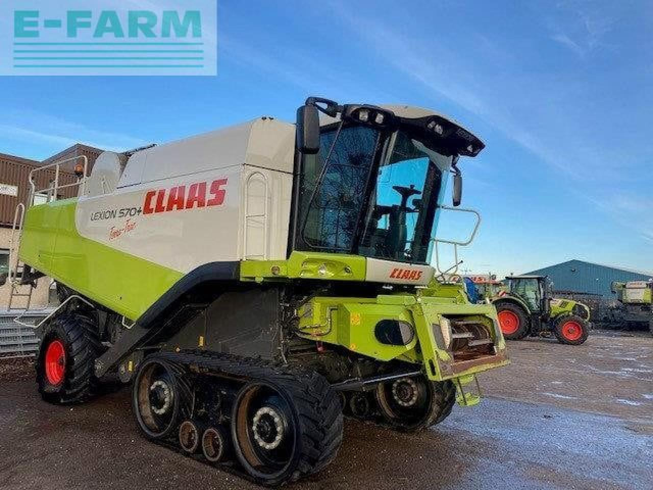 CLAAS LEXION 570+ - Θεριζοαλωνιστική μηχανή: φωτογραφία 1 CLAAS LEXION 570+ - Θεριζοαλωνιστική μηχανή: φωτογραφία 1