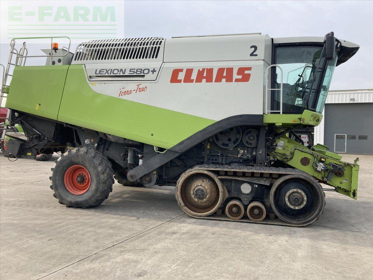CLAAS LEXION 580+ TT - Θεριζοαλωνιστική μηχανή: φωτογραφία 5 CLAAS LEXION 580+ TT - Θεριζοαλωνιστική μηχανή: φωτογραφία 5