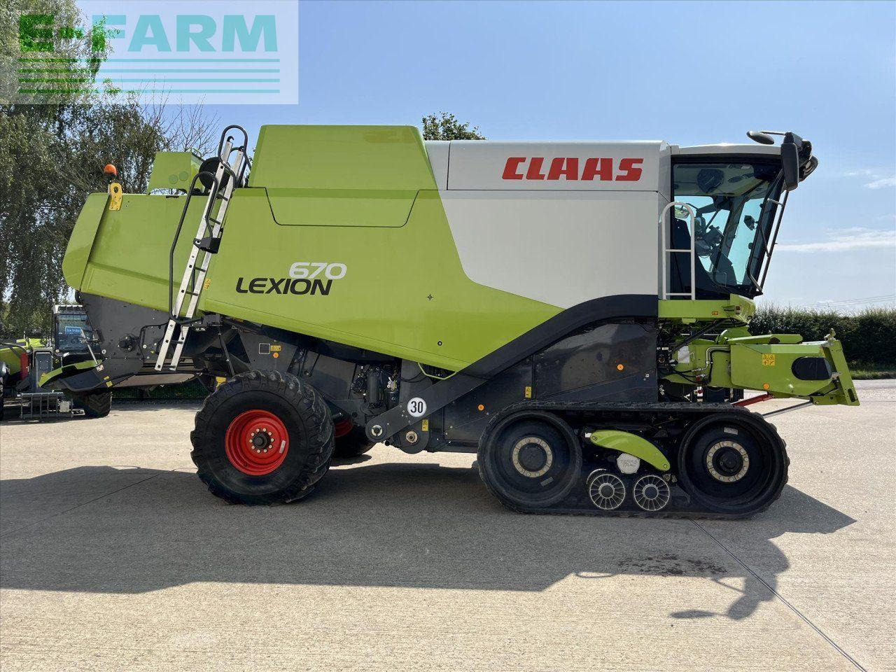 CLAAS LEXION 670 TT - Θεριζοαλωνιστική μηχανή: φωτογραφία 4 CLAAS LEXION 670 TT - Θεριζοαλωνιστική μηχανή: φωτογραφία 4