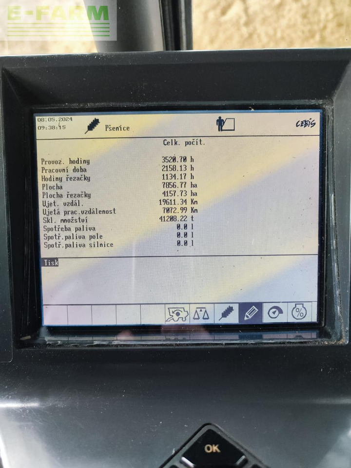 CLAAS Lexion 580 - Θεριζοαλωνιστική μηχανή: φωτογραφία 4 CLAAS Lexion 580 - Θεριζοαλωνιστική μηχανή: φωτογραφία 4