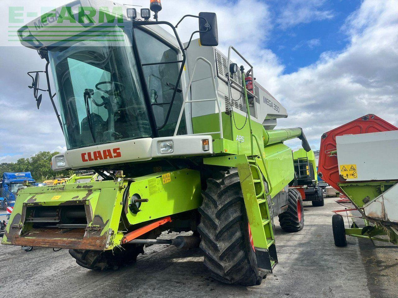 CLAAS MEGA 350 - Θεριζοαλωνιστική μηχανή: φωτογραφία 1 CLAAS MEGA 350 - Θεριζοαλωνιστική μηχανή: φωτογραφία 1