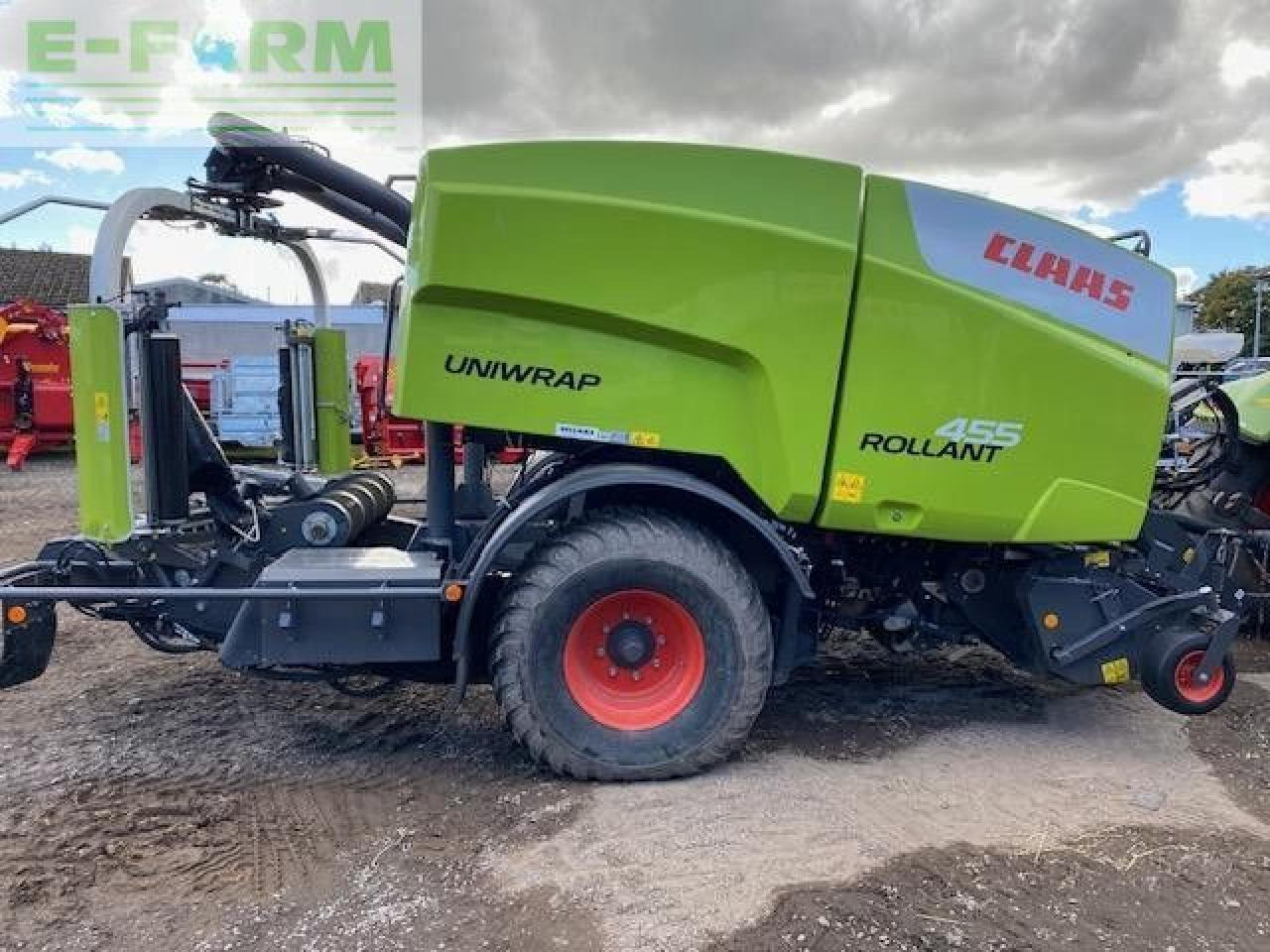 CLAAS ROLLANT 455 UNIWRAP - Χορτοδετική μηχανή τετράγωνες μπάλες: φωτογραφία 4 CLAAS ROLLANT 455 UNIWRAP - Χορτοδετική μηχανή τετράγωνες μπάλες: φωτογραφία 4