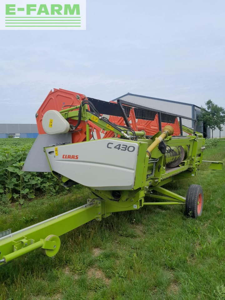 CLAAS SW C 430 - Θεριζοαλωνιστική μηχανή - κεφαλή: φωτογραφία 1 CLAAS SW C 430 - Θεριζοαλωνιστική μηχανή - κεφαλή: φωτογραφία 1