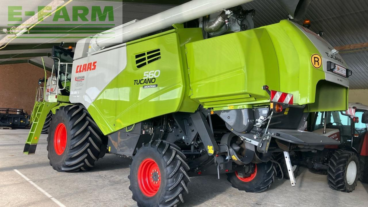 CLAAS Tucano 560 Montana - Θεριζοαλωνιστική μηχανή: φωτογραφία 2 CLAAS Tucano 560 Montana - Θεριζοαλωνιστική μηχανή: φωτογραφία 2