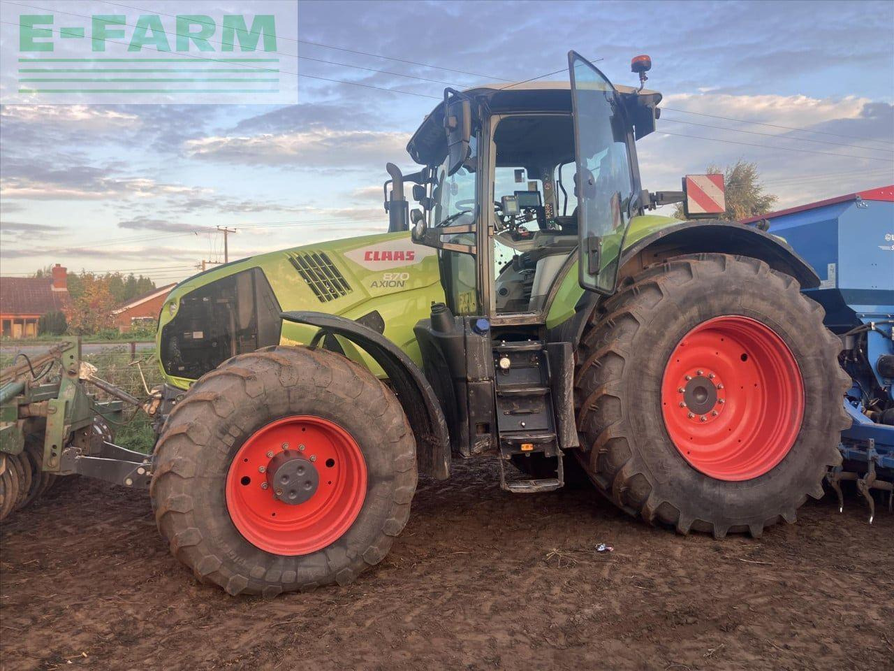 CLAAS USED 2021 AXION 870 CMATIC CMATIC - Τρακτέρ: φωτογραφία 1 CLAAS USED 2021 AXION 870 CMATIC CMATIC - Τρακτέρ: φωτογραφία 1