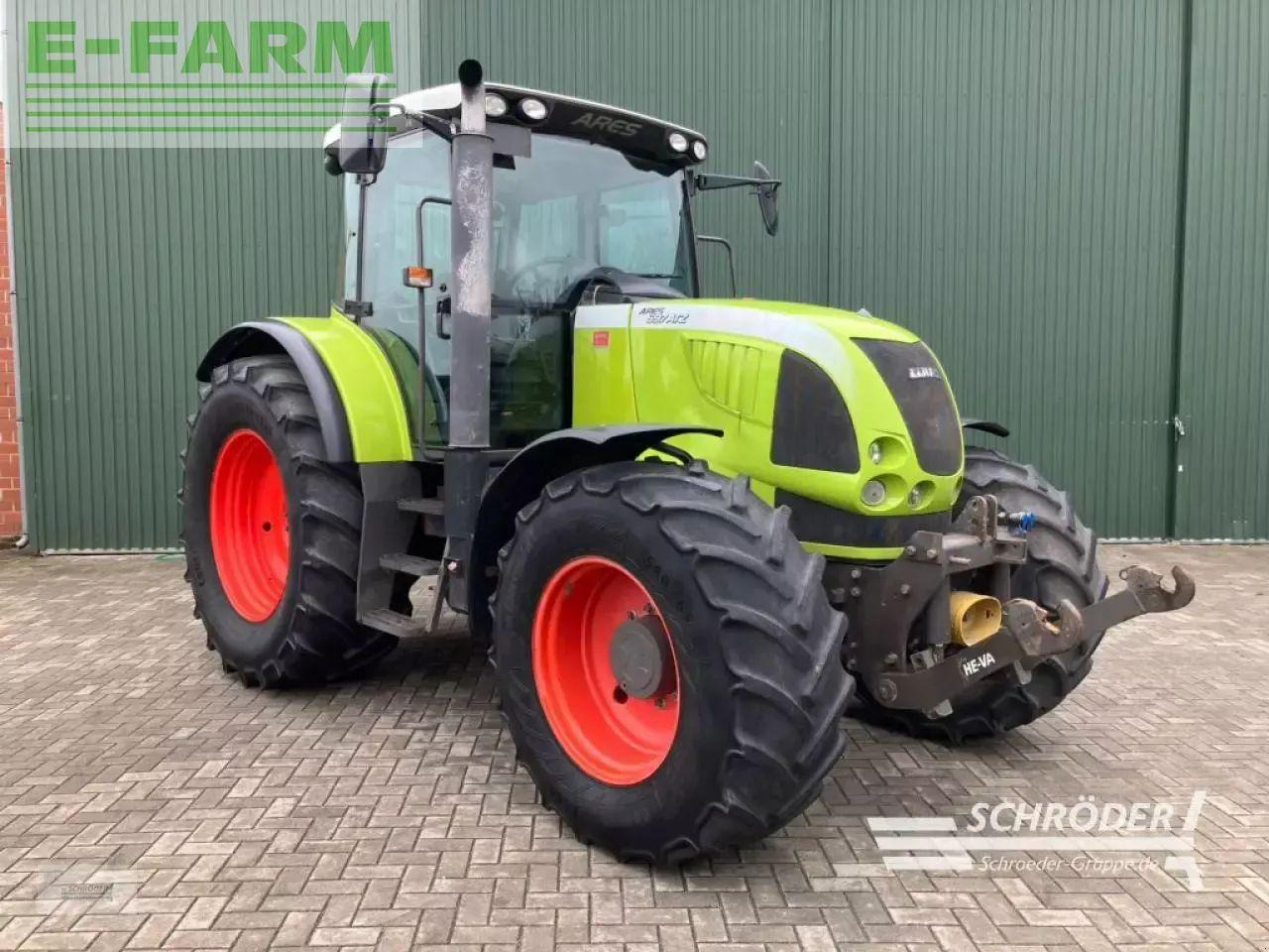 CLAAS ares 697 atz ATZ - Τρακτέρ: φωτογραφία 1 CLAAS ares 697 atz ATZ - Τρακτέρ: φωτογραφία 1