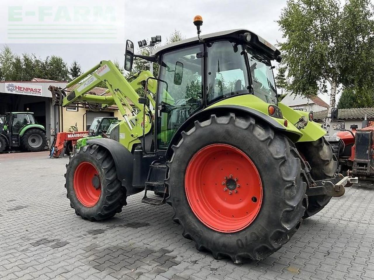 Τρακτέρ CLAAS arion 420 cis + claas fl100: φωτογραφία 8
