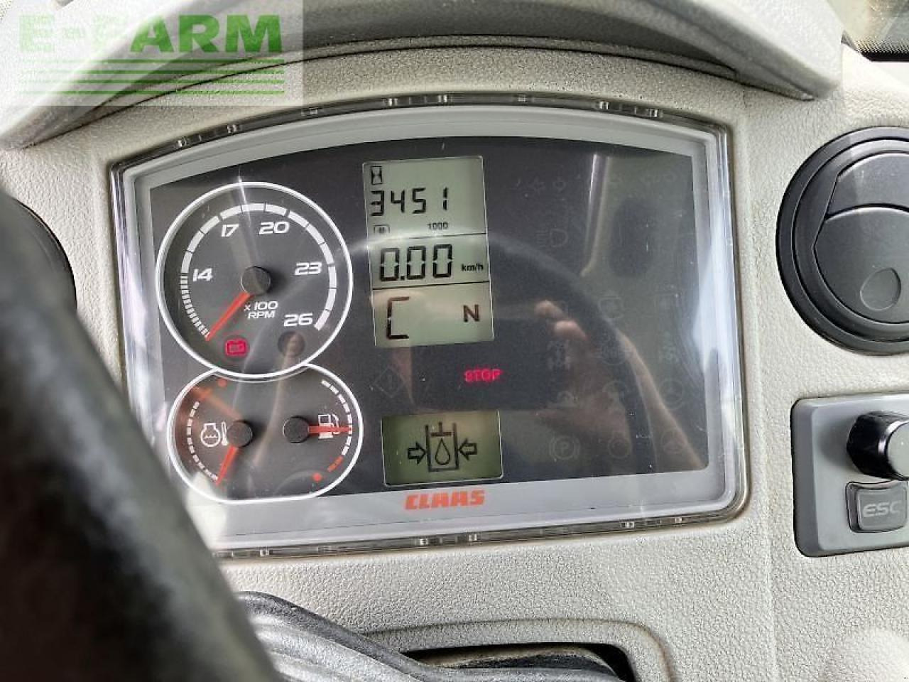Τρακτέρ CLAAS arion 420 cis mit fl mx u10: φωτογραφία 9