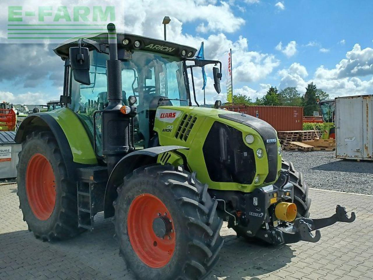 CLAAS arion 510 cis CIS - Τρακτέρ: φωτογραφία 1 CLAAS arion 510 cis CIS - Τρακτέρ: φωτογραφία 1