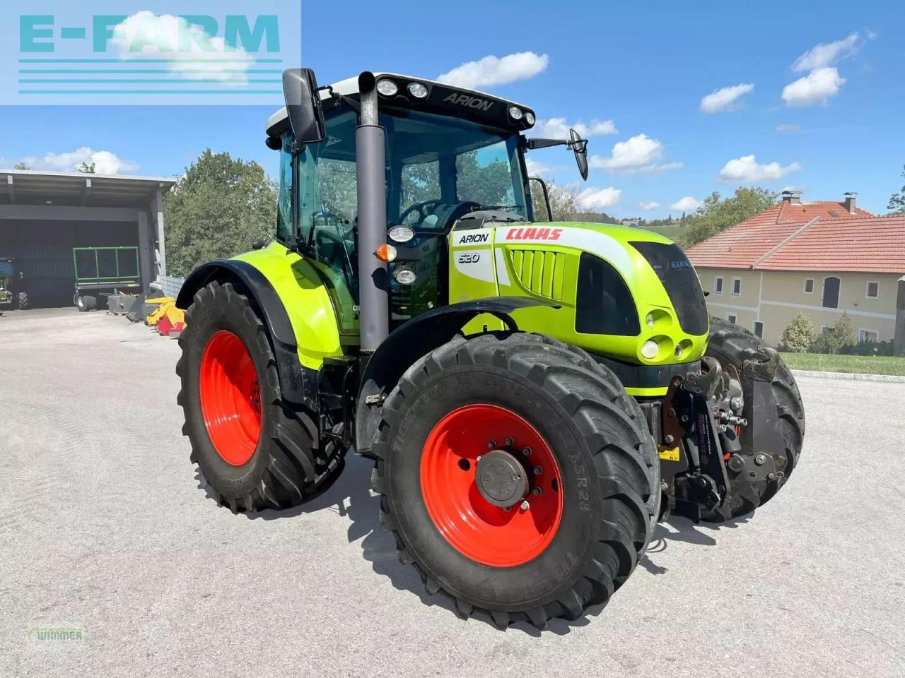CLAAS arion 520 / lastschalt (gebrauchter arion 500) - Τρακτέρ: φωτογραφία 1 CLAAS arion 520 / lastschalt (gebrauchter arion 500) - Τρακτέρ: φωτογραφία 1