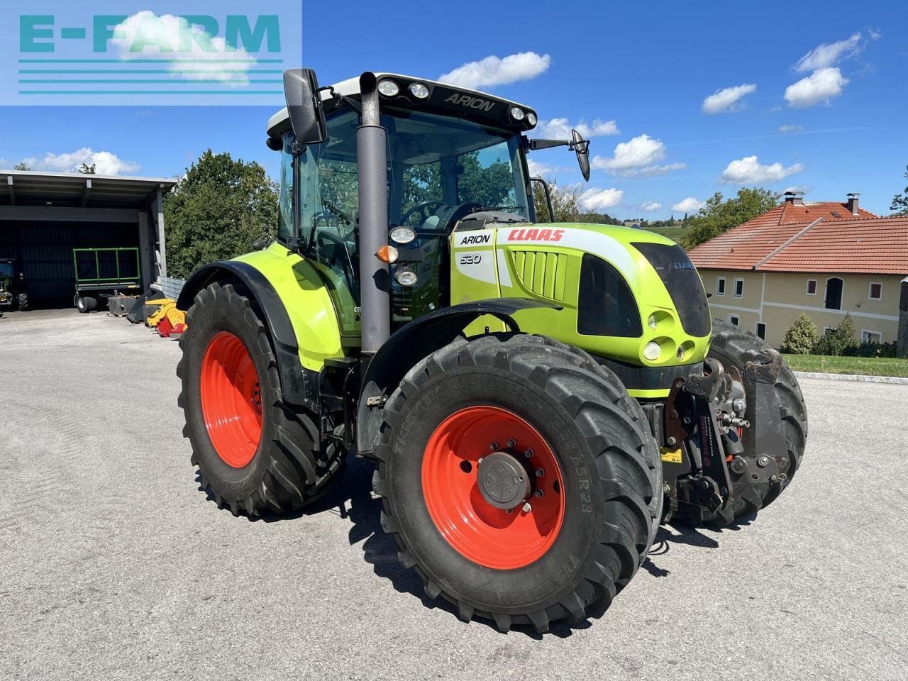 CLAAS arion 520 / lastschalt (gebrauchter arion 500) - Τρακτέρ: φωτογραφία 2 CLAAS arion 520 / lastschalt (gebrauchter arion 500) - Τρακτέρ: φωτογραφία 2