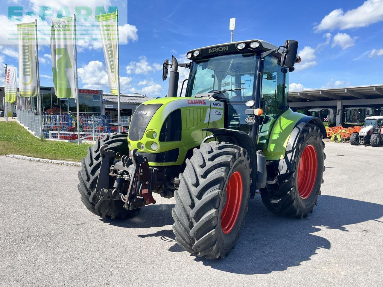 CLAAS arion 520 / lastschalt (gebrauchter arion 500) - Τρακτέρ: φωτογραφία 4 CLAAS arion 520 / lastschalt (gebrauchter arion 500) - Τρακτέρ: φωτογραφία 4