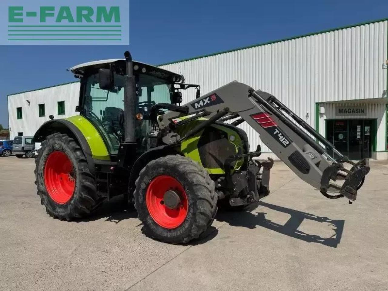 CLAAS arion 520 - Τρακτέρ: φωτογραφία 3 CLAAS arion 520 - Τρακτέρ: φωτογραφία 3