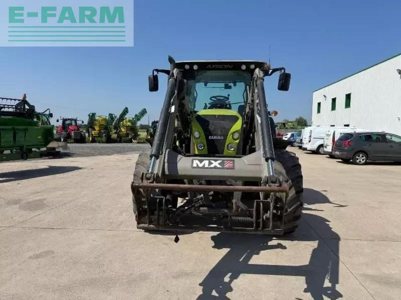 CLAAS arion 520 - Τρακτέρ: φωτογραφία 2 CLAAS arion 520 - Τρακτέρ: φωτογραφία 2