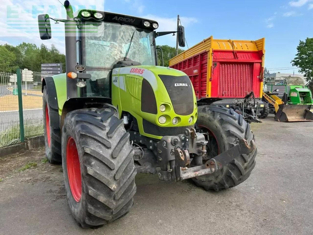 CLAAS arion 630 - Τρακτέρ: φωτογραφία 3 CLAAS arion 630 - Τρακτέρ: φωτογραφία 3