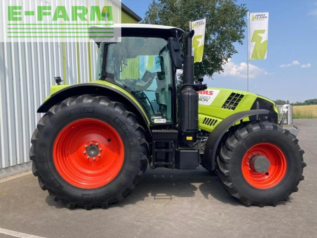 CLAAS arion 660 cmatic cebis CMATIC CEBIS - Τρακτέρ: φωτογραφία 4 CLAAS arion 660 cmatic cebis CMATIC CEBIS - Τρακτέρ: φωτογραφία 4