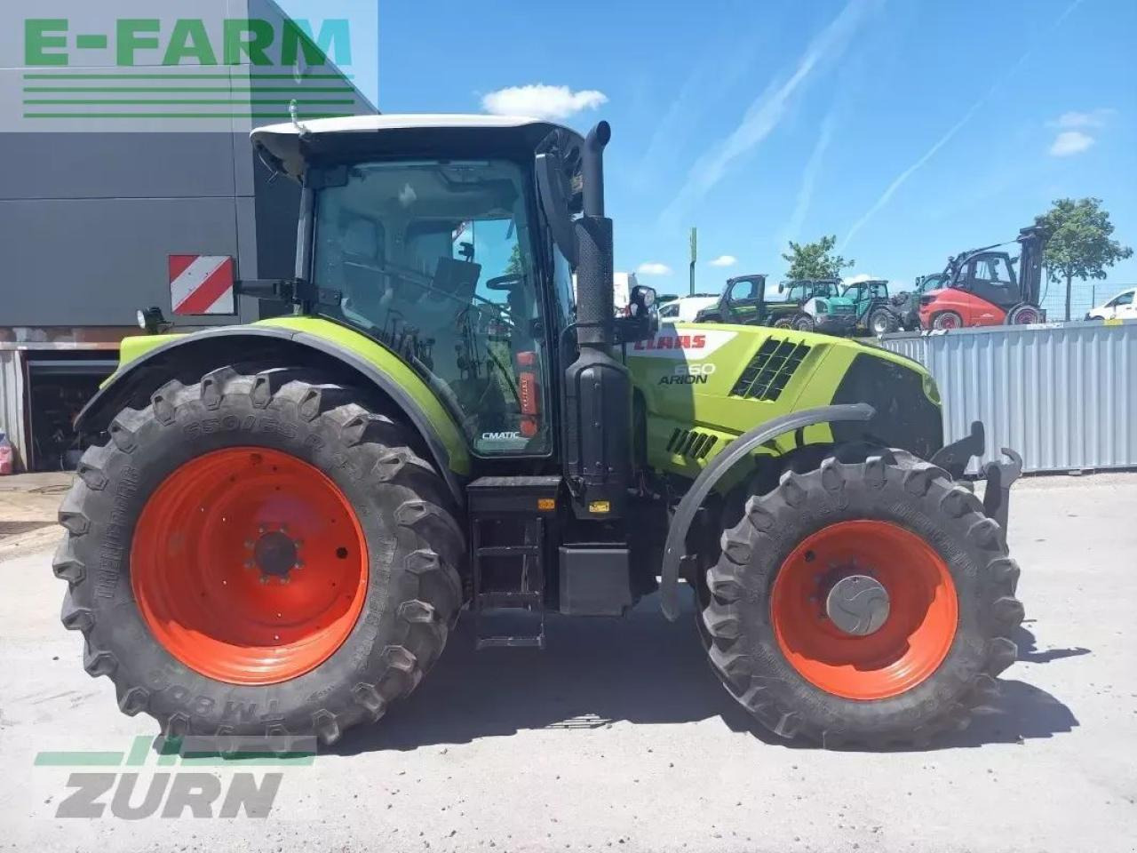 CLAAS arion 660 cmatic - Τρακτέρ: φωτογραφία 1 CLAAS arion 660 cmatic - Τρακτέρ: φωτογραφία 1