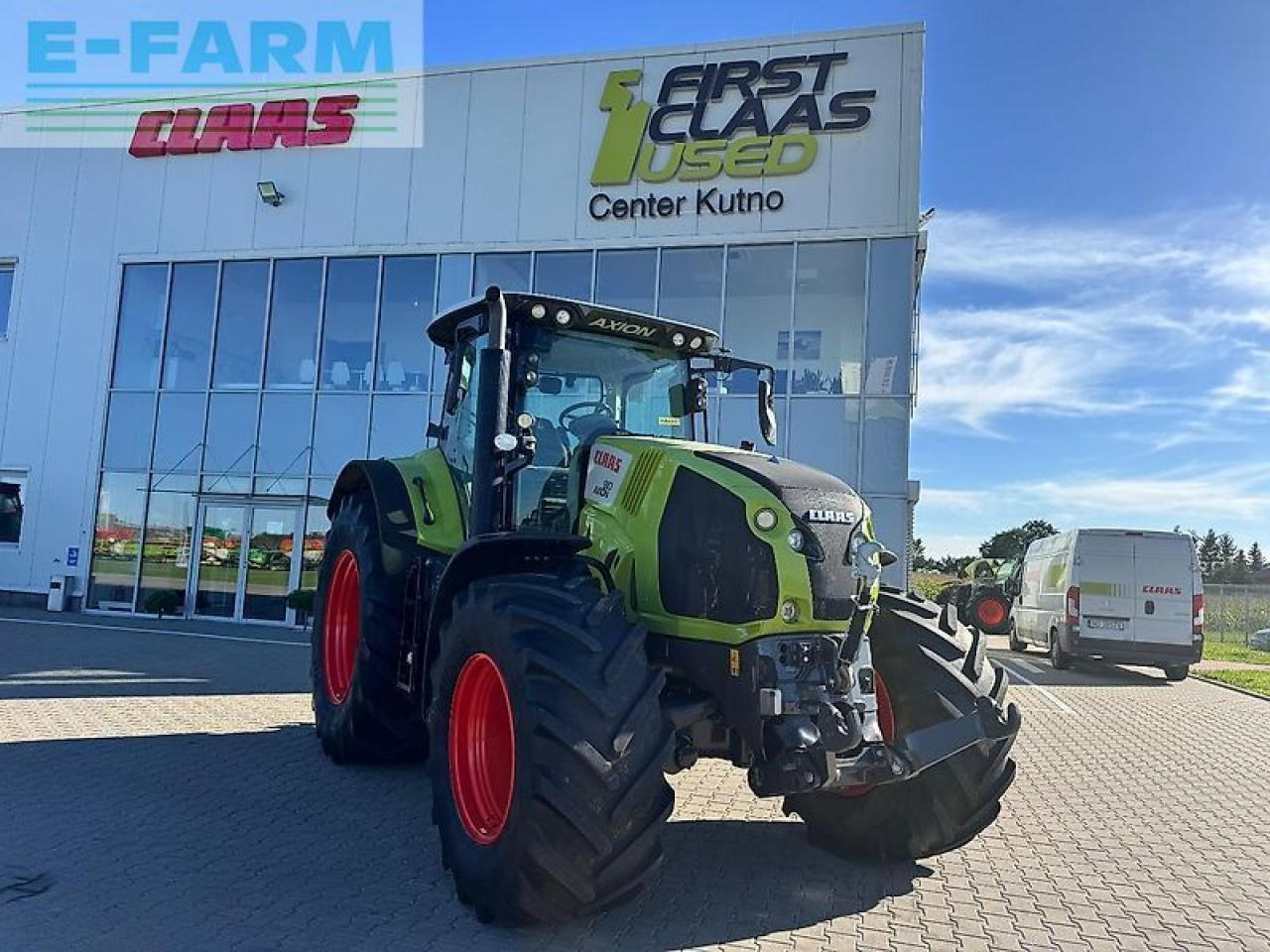 CLAAS axion 810 - Τρακτέρ: φωτογραφία 1 CLAAS axion 810 - Τρακτέρ: φωτογραφία 1