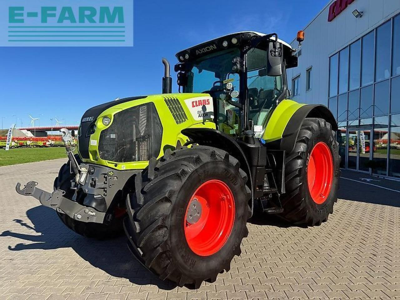 CLAAS axion 810 - Τρακτέρ: φωτογραφία 3 CLAAS axion 810 - Τρακτέρ: φωτογραφία 3