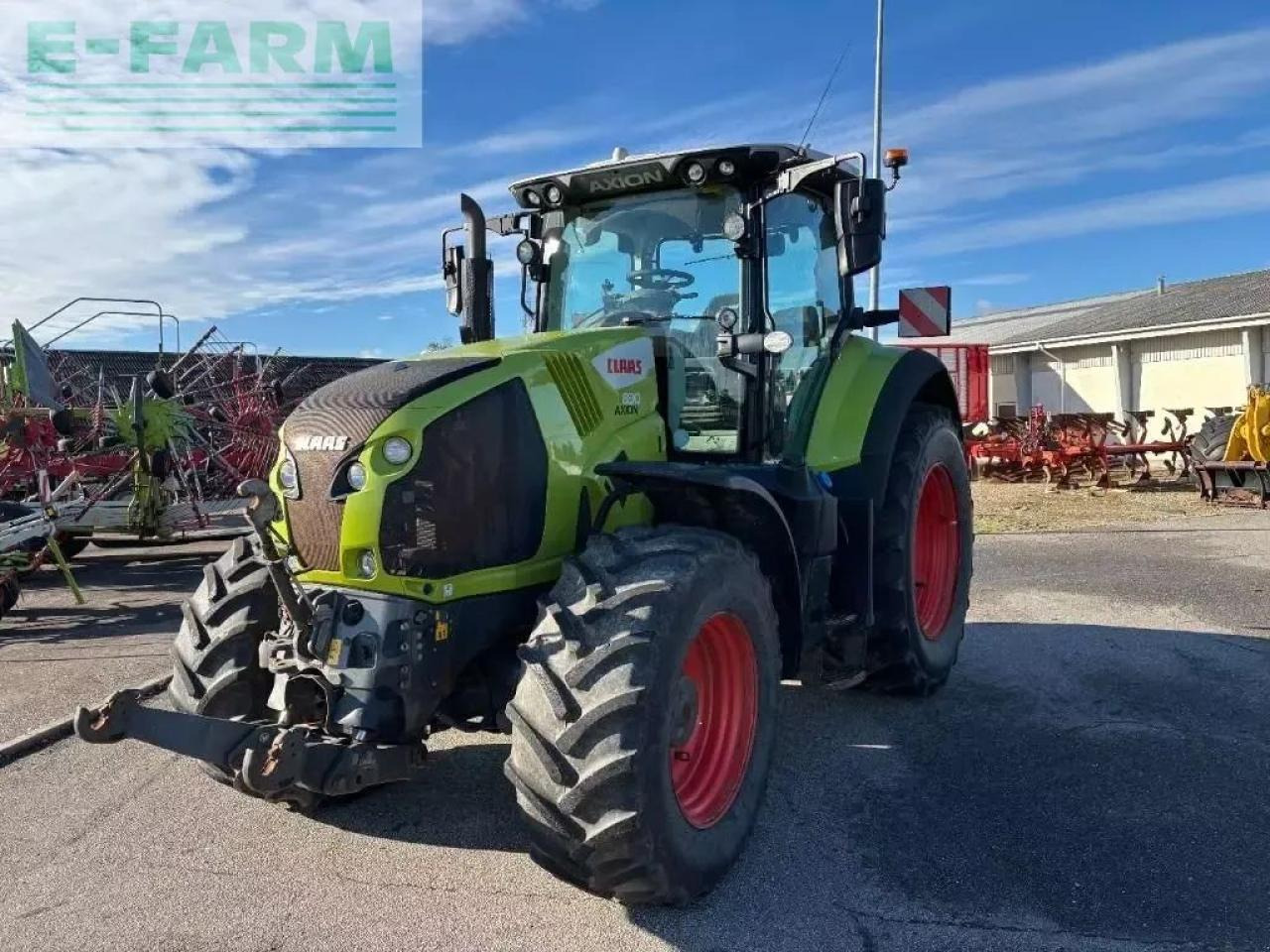 CLAAS axion 830 cebis - Τρακτέρ: φωτογραφία 1 CLAAS axion 830 cebis - Τρακτέρ: φωτογραφία 1