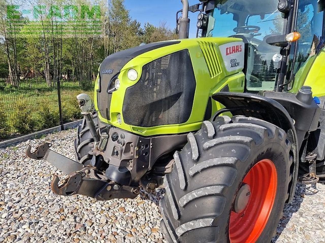 CLAAS axion 830 cis - Τρακτέρ: φωτογραφία 2 CLAAS axion 830 cis - Τρακτέρ: φωτογραφία 2
