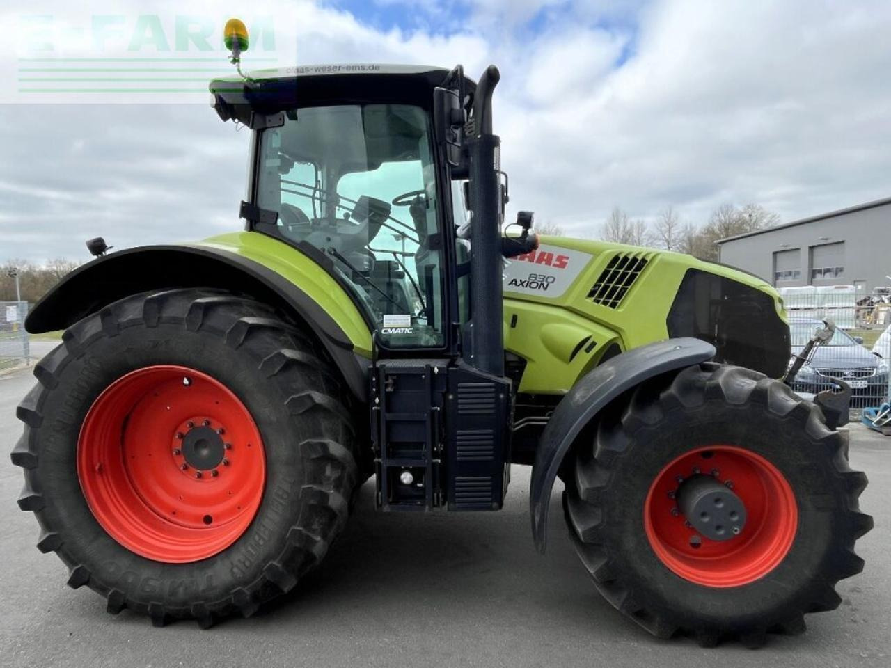 CLAAS axion 830 cmatic cebis, fkh CMATIC CEBIS - Τρακτέρ: φωτογραφία 4 CLAAS axion 830 cmatic cebis, fkh CMATIC CEBIS - Τρακτέρ: φωτογραφία 4