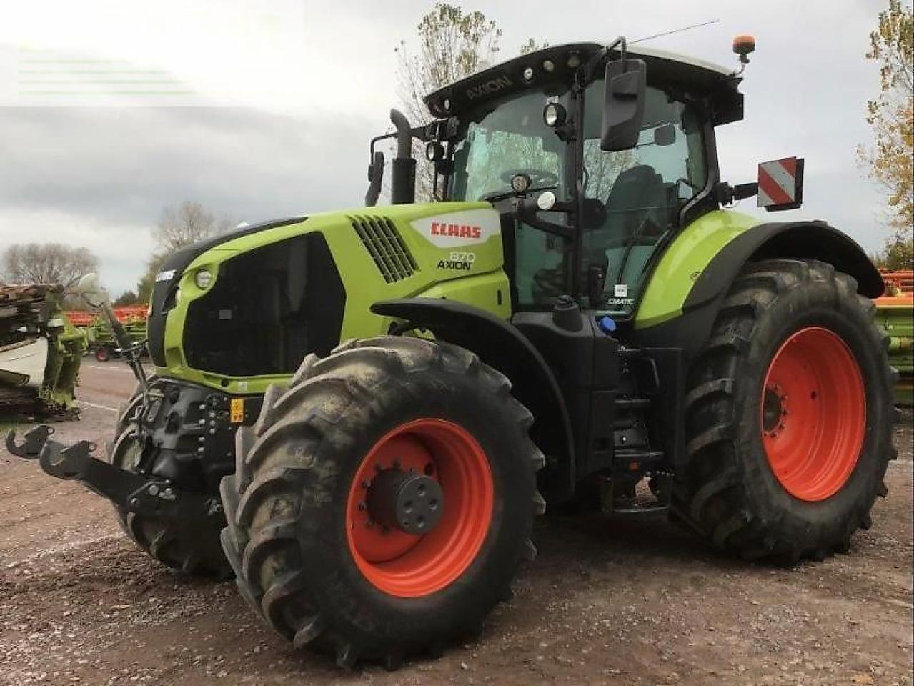 CLAAS axion 870 cmatic CMATIC - Τρακτέρ: φωτογραφία 1 CLAAS axion 870 cmatic CMATIC - Τρακτέρ: φωτογραφία 1