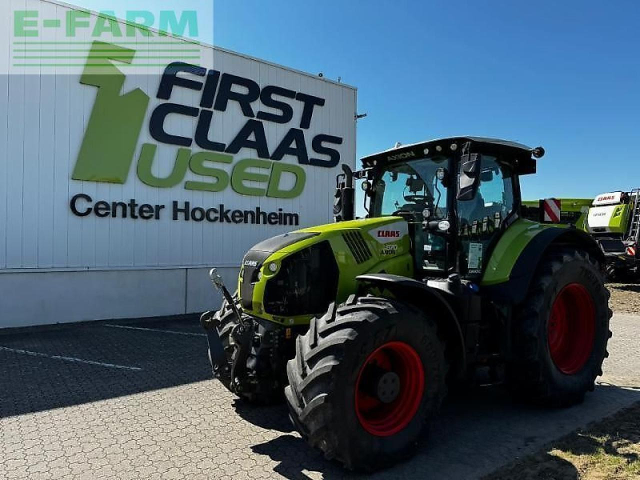 CLAAS axion 870 - Τρακτέρ: φωτογραφία 1 CLAAS axion 870 - Τρακτέρ: φωτογραφία 1